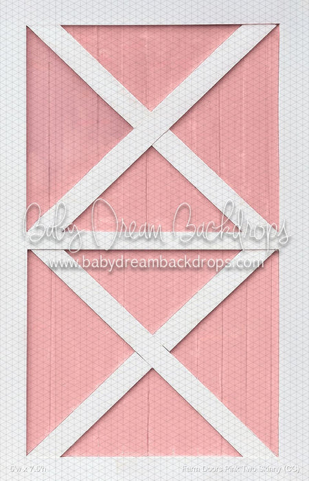 Farm Doors Pink Two Skinny (CC)