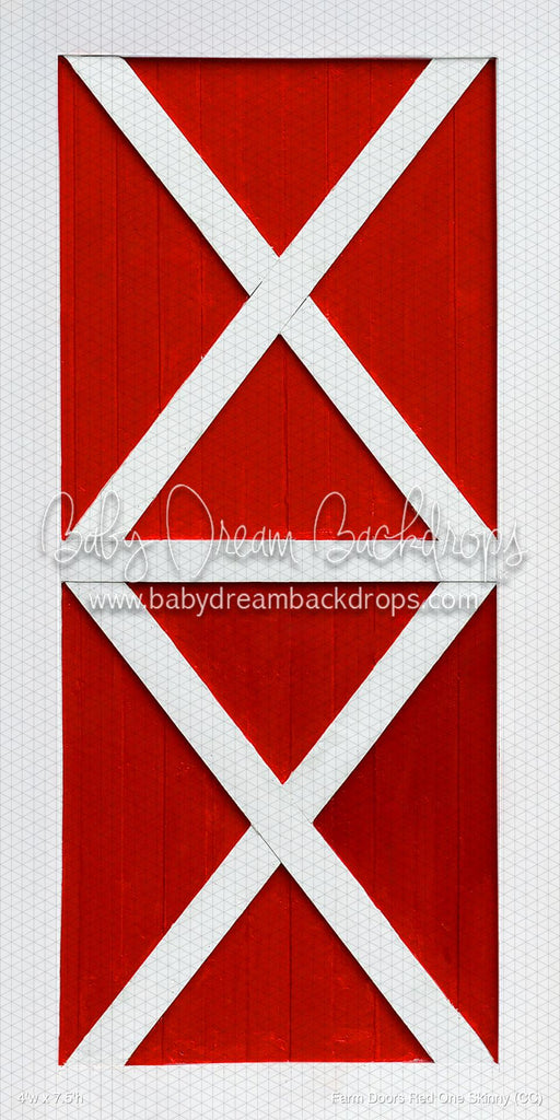 Farm Doors Red One Skinny (CC)