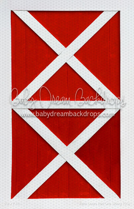 Farm Doors Red One Skinny (CC)