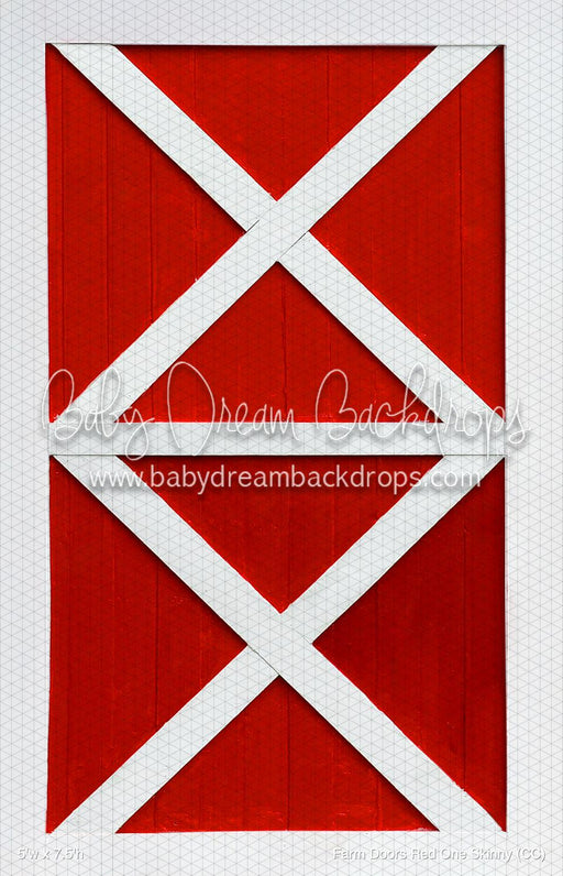 Farm Doors Red One Skinny (CC)