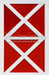 Farm Doors Red Two Skinny (CC)