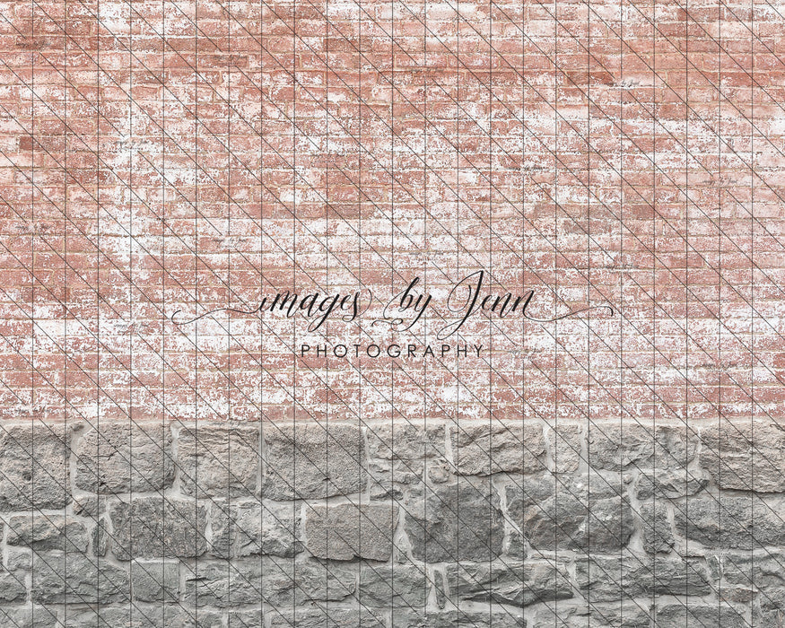 Farm House Stone Brick Wall (JG)