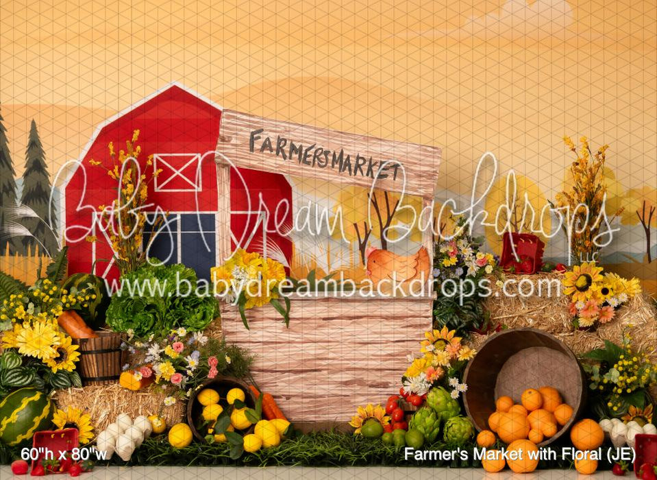 Farmer's Market with Floral (JE)