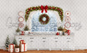 Farmhouse Christmas Cabinet (WM)