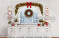 Farmhouse Christmas Cabinet (WM)