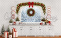 Farmhouse Christmas Cabinet (WM)