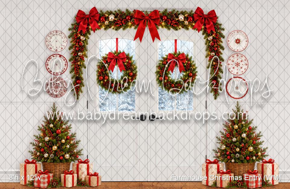 Farmhouse Christmas Entry (WM)