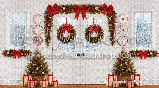 Farmhouse Christmas Entry (WM)