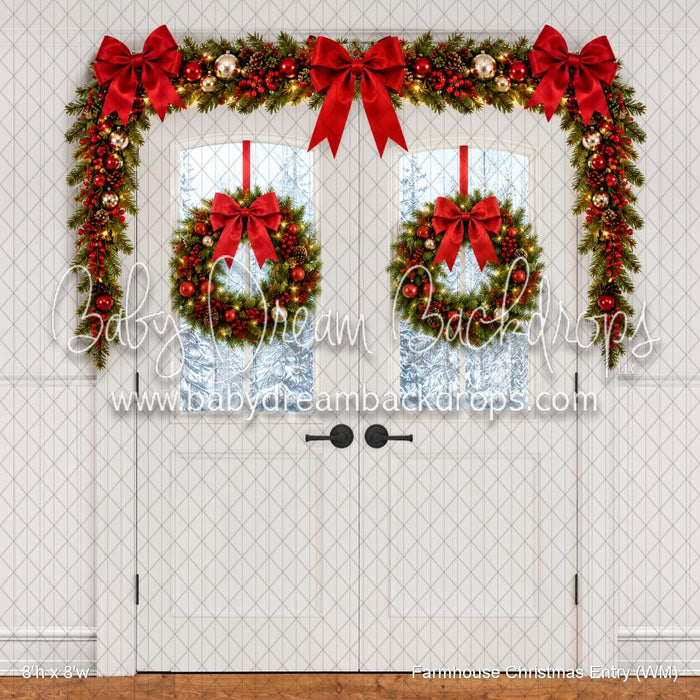 Farmhouse Christmas Entry (WM)