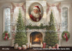 Farmhouse Christmas Mantel with Santa (MD)