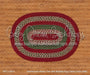 Farmhouse Honey Oak with Braided Rug Fabric Floor (WM)