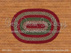 Farmhouse Honey Oak with Braided Rug Fabric Floor (WM)