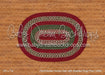 Farmhouse Honey Oak with Braided Rug Fabric Floor (WM)