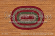 Farmhouse Honey Oak with Braided Rug Fabric Floor (WM)