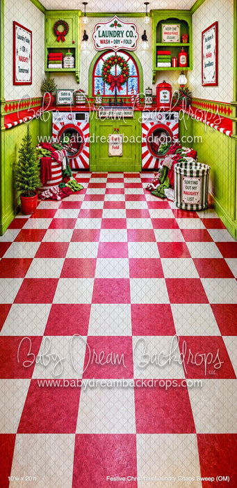 Festive Christmas Laundry Chaos Sweep (OM)
