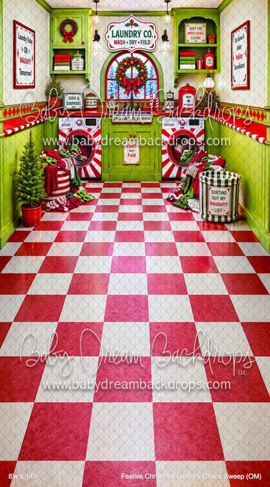 Festive Christmas Laundry Chaos Sweep (OM)