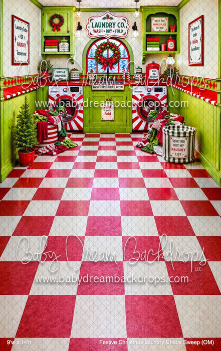 Festive Christmas Laundry Chaos Sweep (OM)