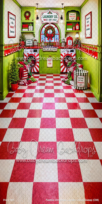 Festive Christmas Laundry Chaos Sweep (OM)