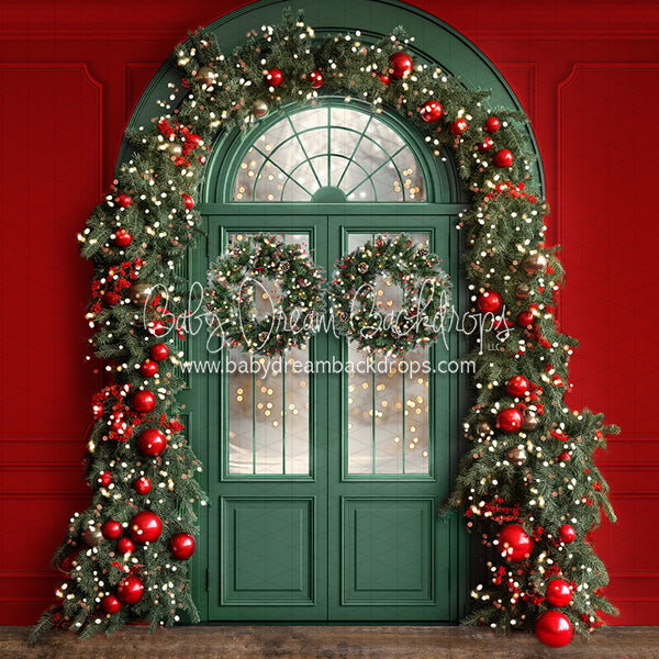 X Drop Festive Red Doorway (JA)