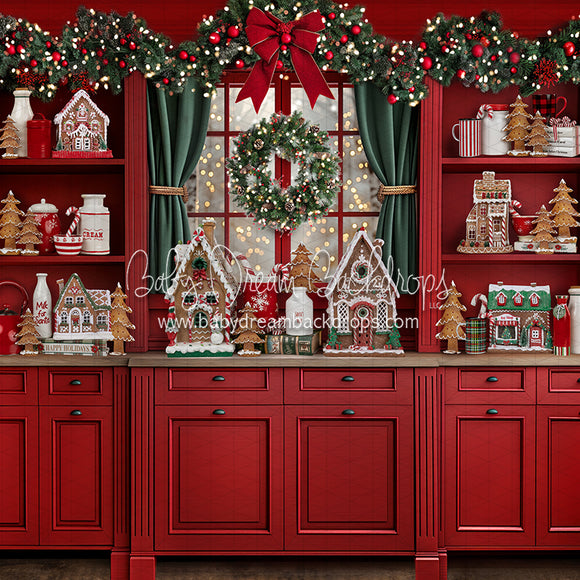 X Drop Festive Red Kitchen (JA)