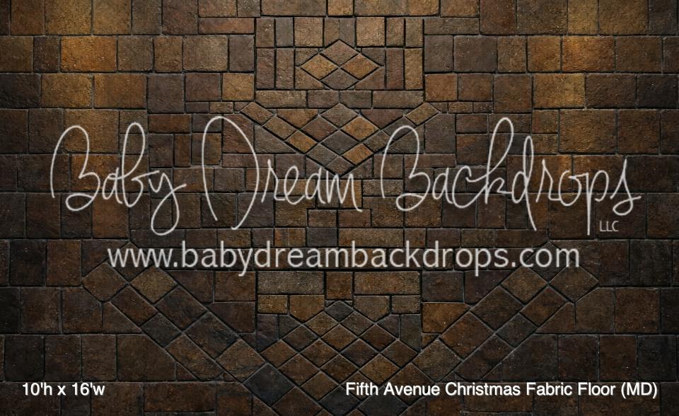 Fifth Avenue Christmas Fabric Floor (MD)