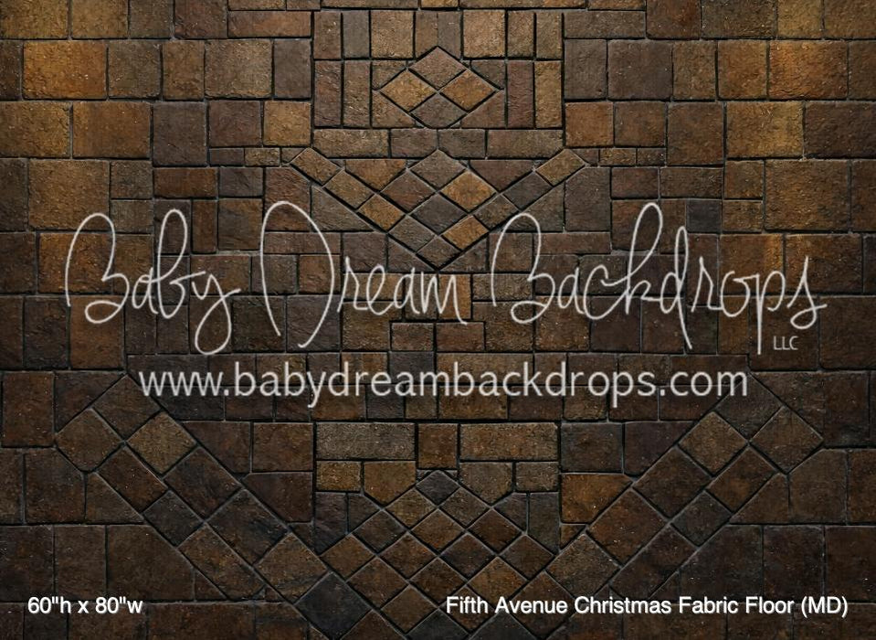 Fifth Avenue Christmas Fabric Floor (MD)