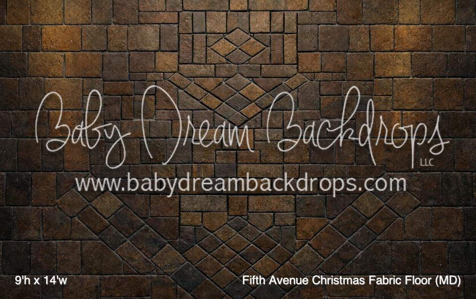 Fifth Avenue Christmas Fabric Floor (MD)