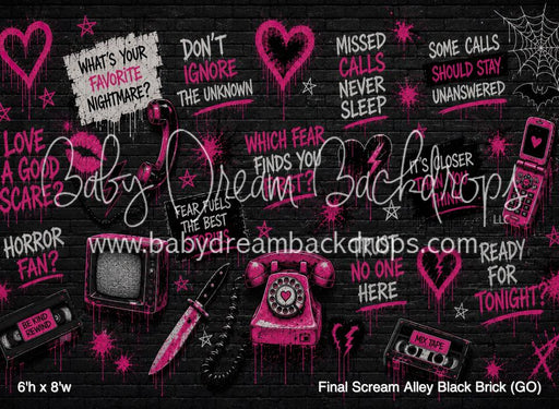 Final Scream Alley Black Brick (GO)