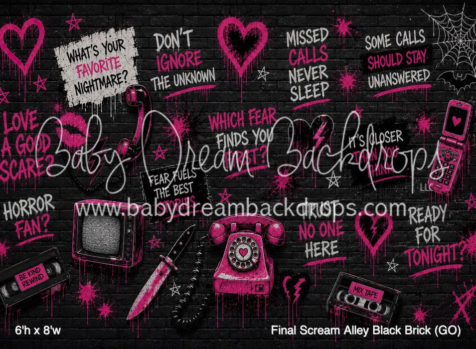 Final Scream Alley Black Brick (GO)
