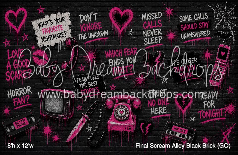 Final Scream Alley Black Brick (GO)