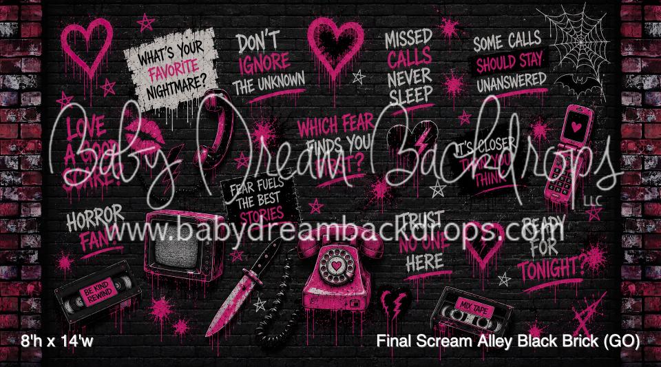 Final Scream Alley Black Brick (GO)