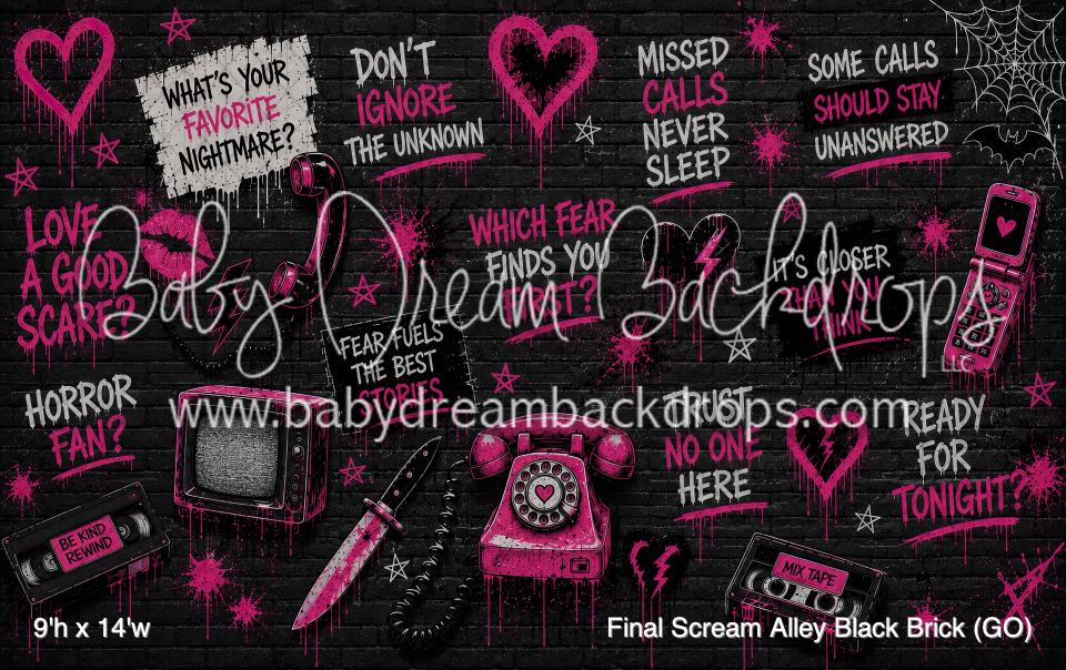 Final Scream Alley Black Brick (GO)
