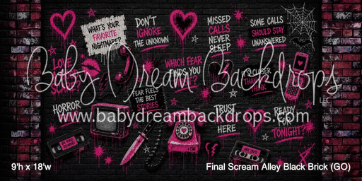 Final Scream Alley Black Brick (GO)