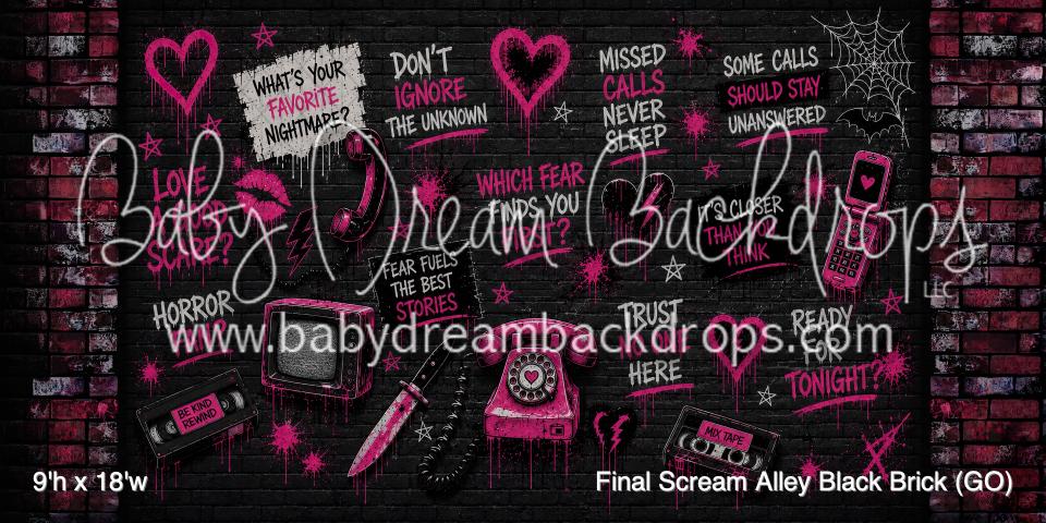 Final Scream Alley Black Brick (GO)