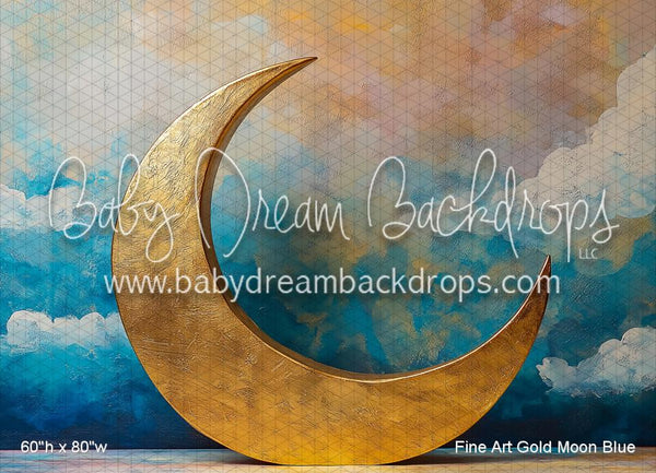 Fine Art Gold Moon Blue (AZ)