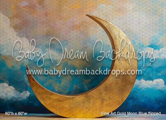 Fine Art Gold Moon Blue flipped (AZ)