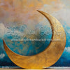 X Drop Fine Art Gold Moon Blue flipped (AZ)