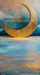 Fine Art Gold Moon Blue flipped Sweep (AZ)