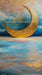 Fine Art Gold Moon Blue flipped Sweep (AZ)