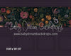Fine Art Wallpaper Jeweled Florals (Room 2 Purple) (HL)