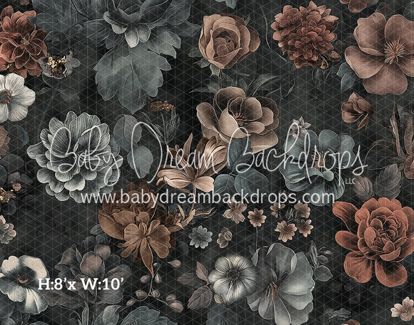 Fine Art Wallpaper Muted Florals (HL)