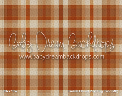 Fireside Flannel Plaid Rug Floor (MD)