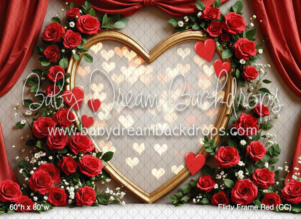 Flirty Frame Red (CC)