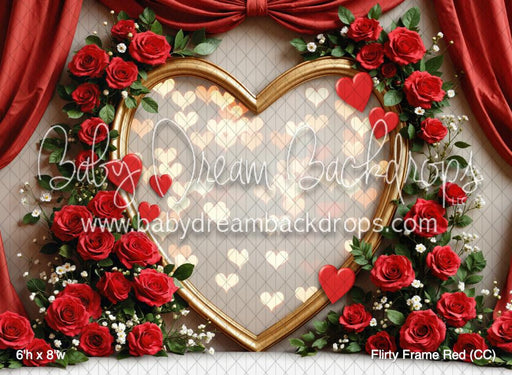 Flirty Frame Red (CC)