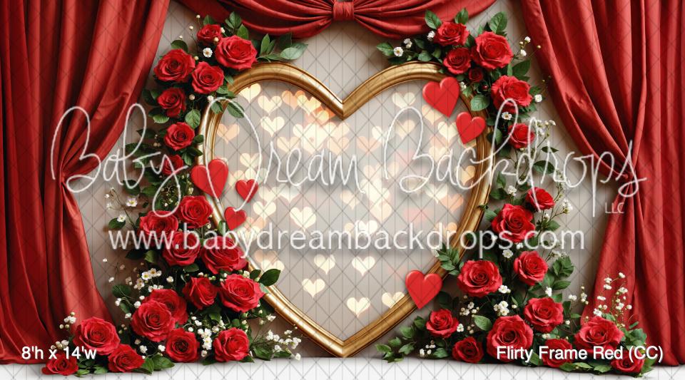 Flirty Frame Red (CC)