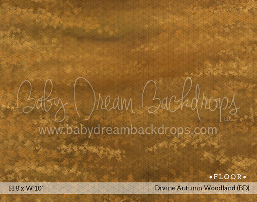 Fabric Floor Divine Autumn Woodland (BD)
