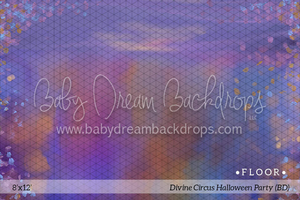 Fabric Floor Divine Circus Halloween Party (BD)