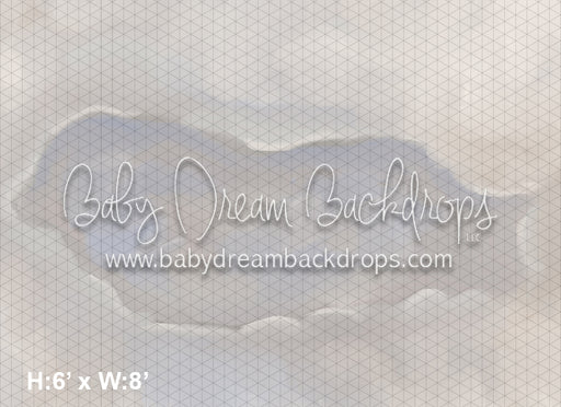 Fabric Floor Divine White Christmas Frozen Lake (BD)