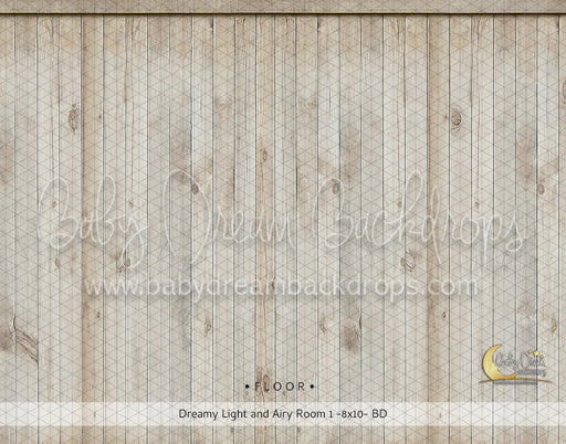 Fabric Floor Dreamy Light and Airy Room 1 (BD)