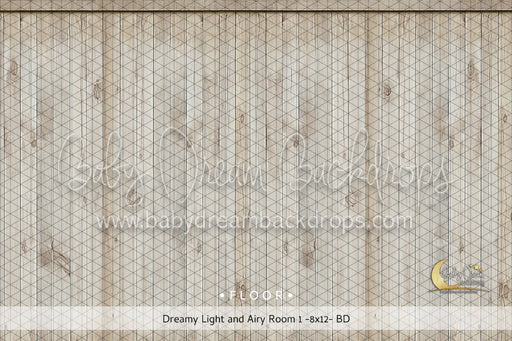 Fabric Floor Dreamy Light and Airy Room 1 (BD)